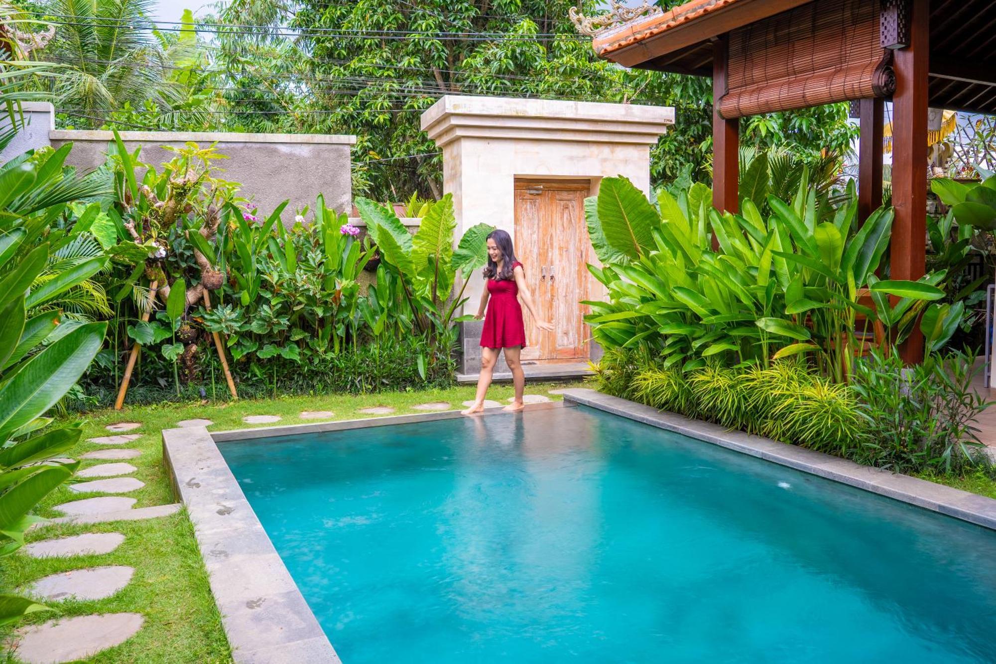 Cempaka Kembar Guest House Ubud Dış mekan fotoğraf