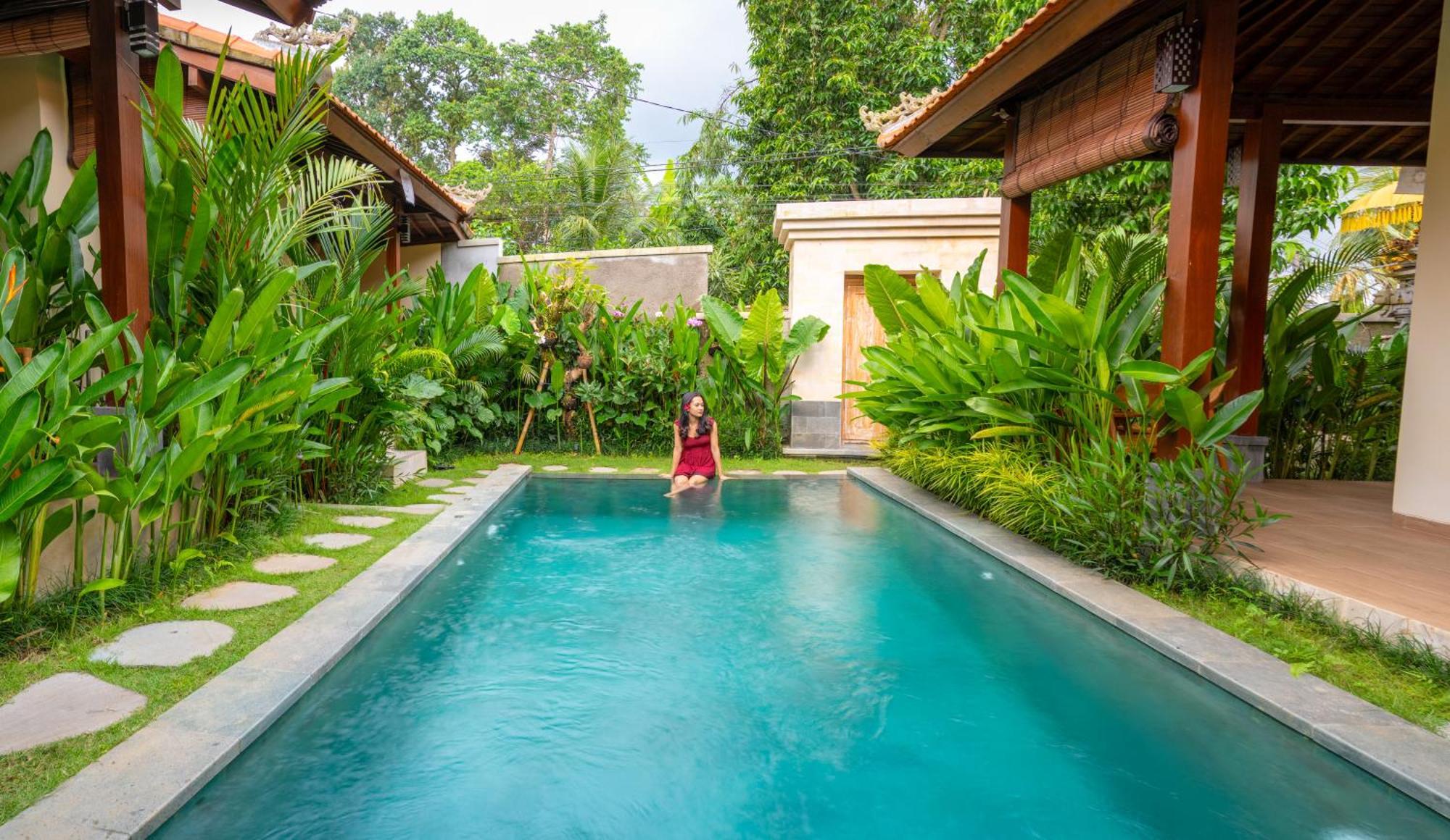 Cempaka Kembar Guest House Ubud Dış mekan fotoğraf