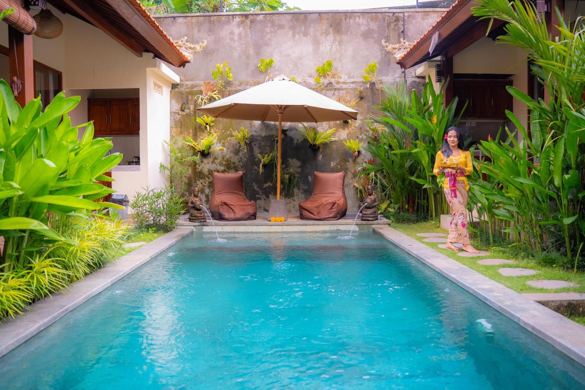 Cempaka Kembar Guest House Ubud Dış mekan fotoğraf