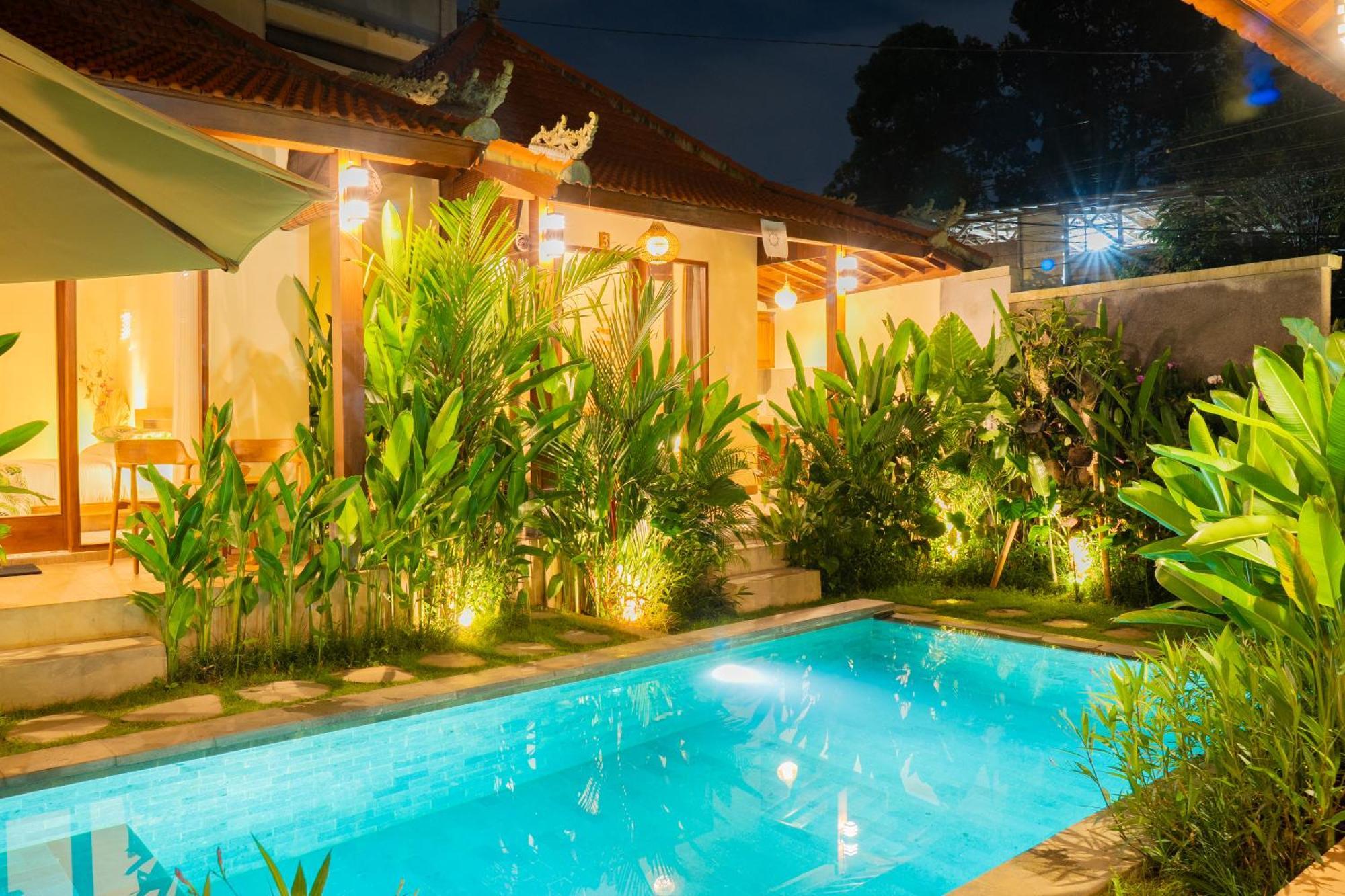 Cempaka Kembar Guest House Ubud Dış mekan fotoğraf