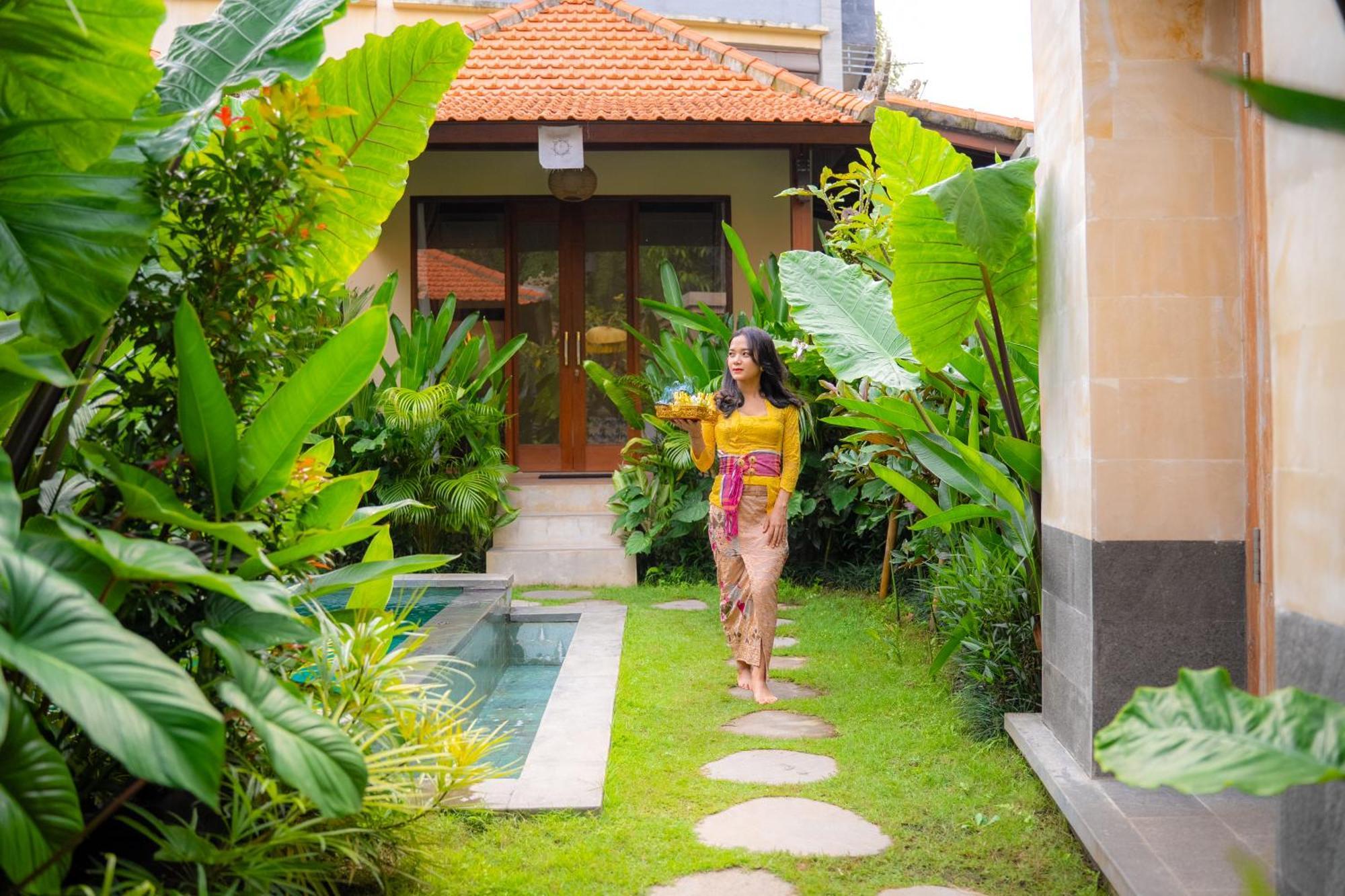 Cempaka Kembar Guest House Ubud Dış mekan fotoğraf